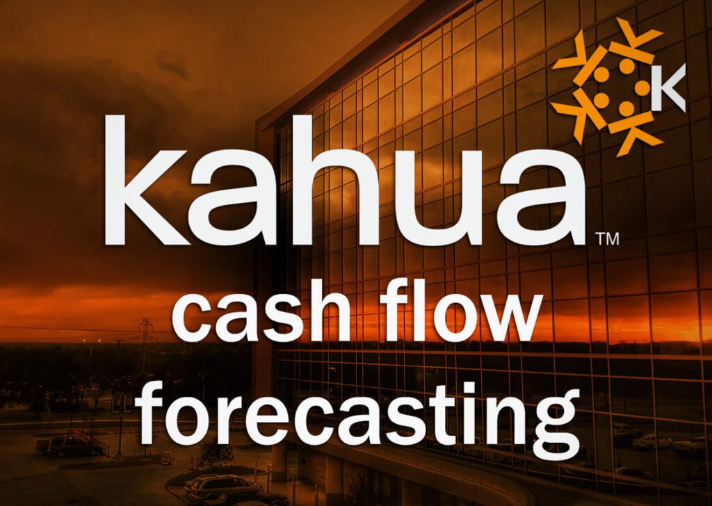 Kahua Cash Flow Forecasting