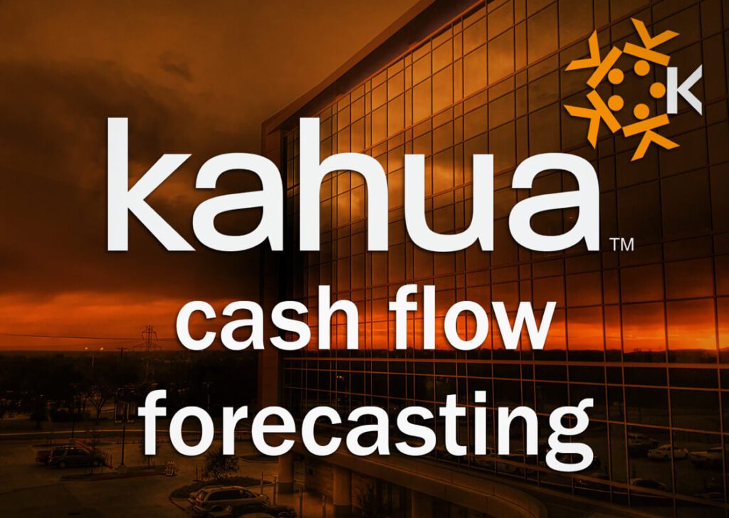 Kahua Cash Flow Forecasting