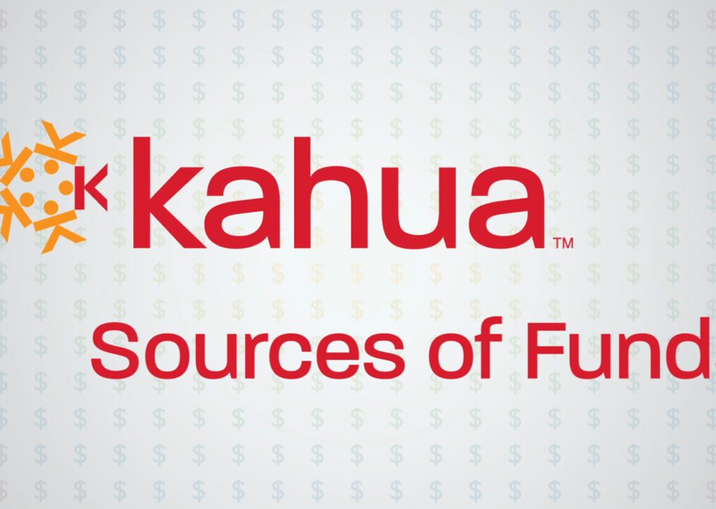 Kahua Sources of Funds