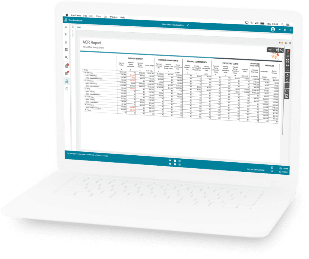 Program Management Software for Construction