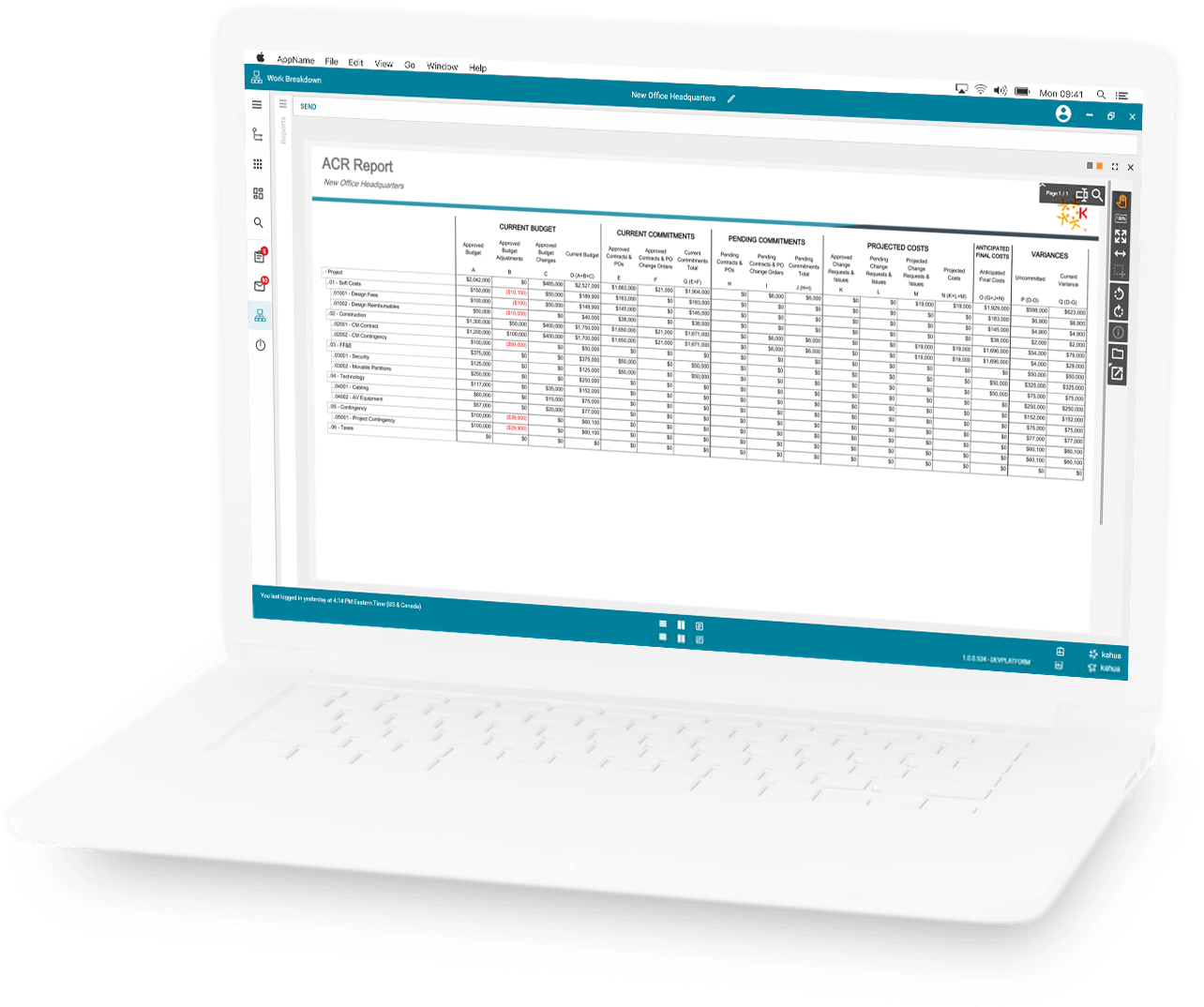 Construction Program Management Information System | Kahua