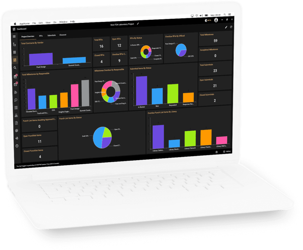 Software for Construction Analytics