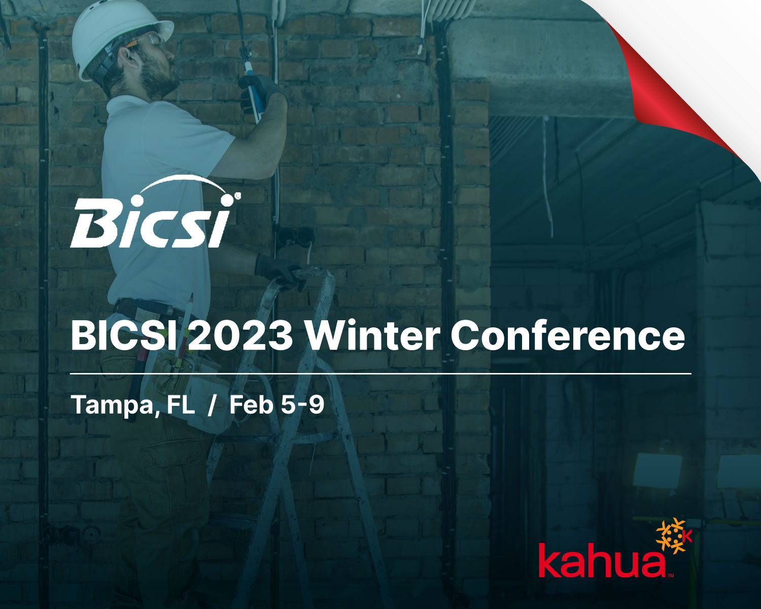 BICSI Winter Conference Construction Events Kahua Event