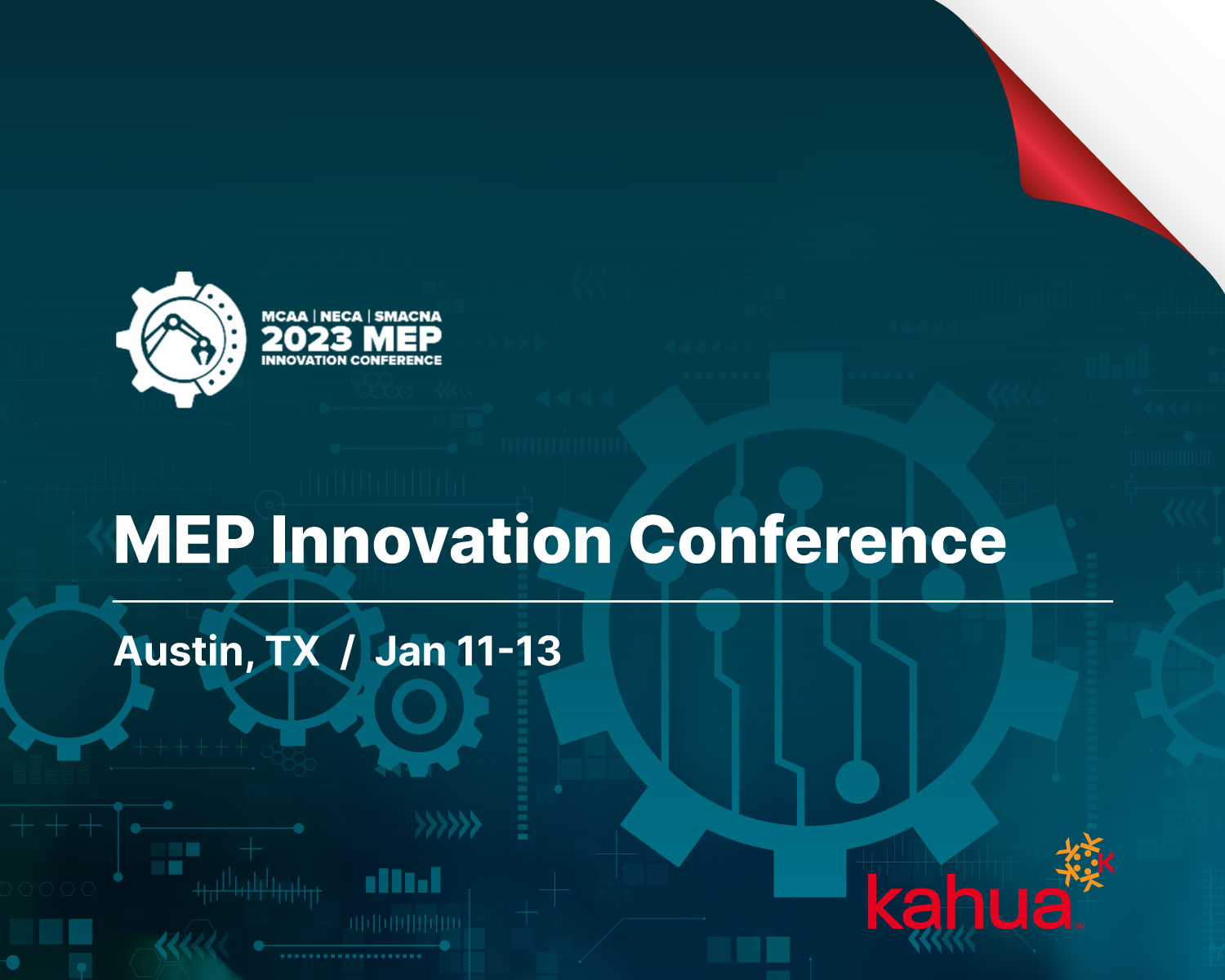 MEP Innovation Conference Construction Events Kahua Event