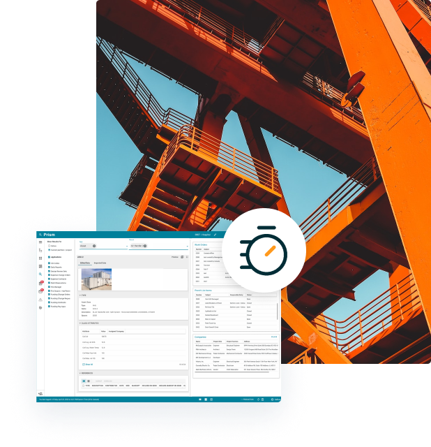 asset centric project management software for construction