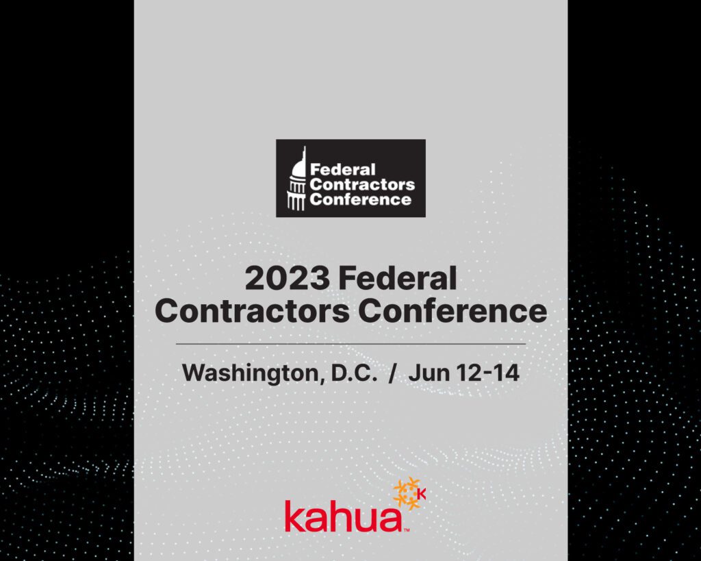 2023 Federal Contractors Conference Kahua
